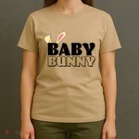 Cute Easter Baby Bunny Matching Family Shirts T-Shirt thumb 4