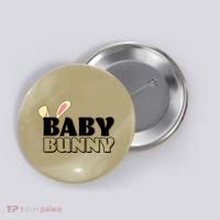 Cute Easter Baby Bunny Matching Family Shirts Button thumb 0
