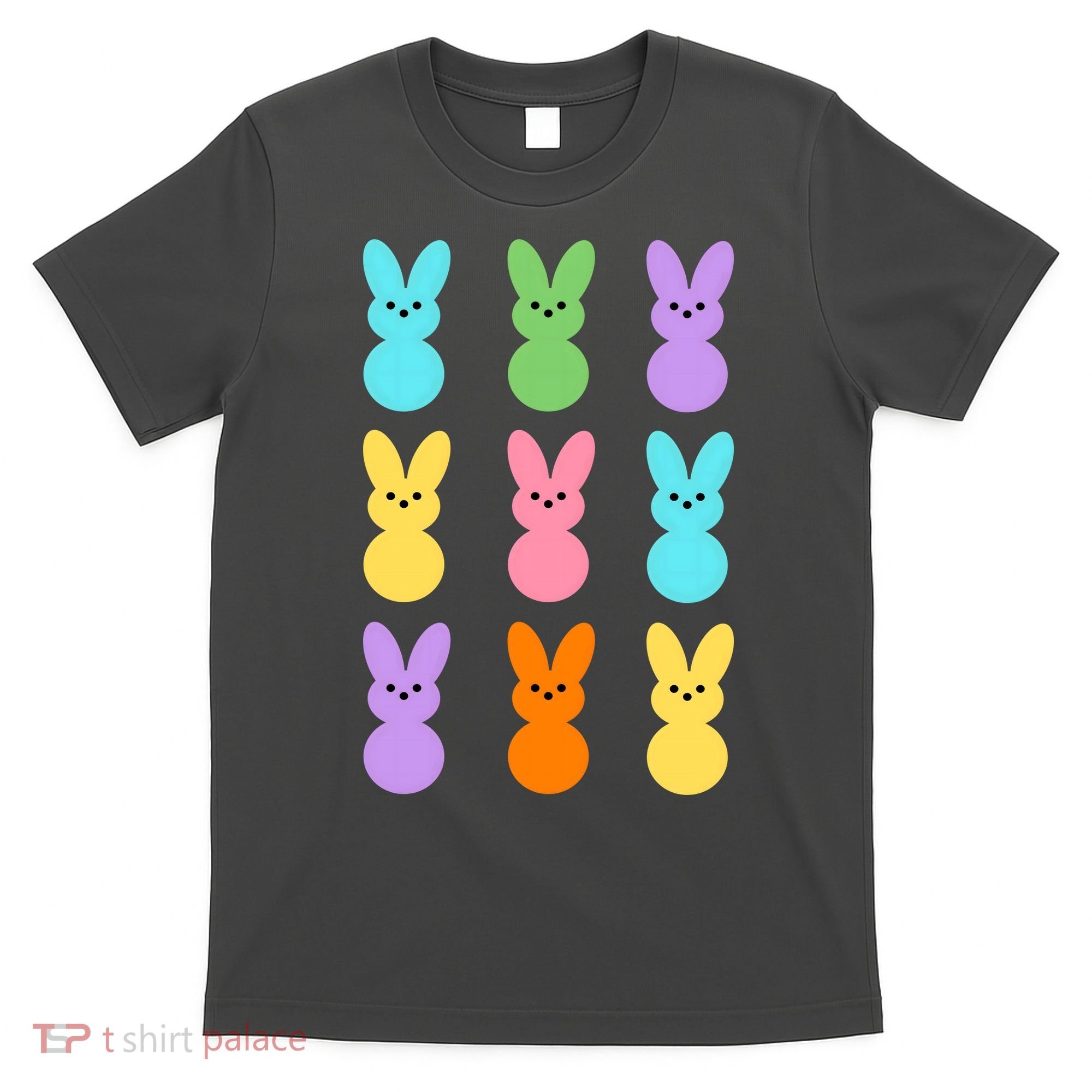Colorful Easter Bunny Holiday T-Shirt