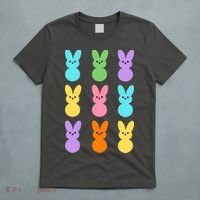 Colorful Easter Bunny Holiday T-Shirt thumb 5
