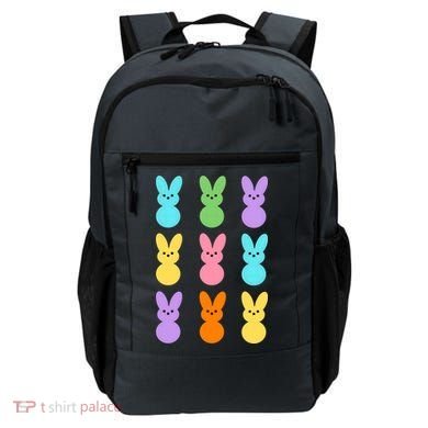 Colorful Easter Bunny Holiday Backpack