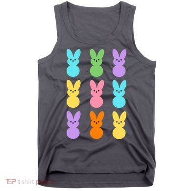 Colorful Easter Bunny Holiday Tank Top
