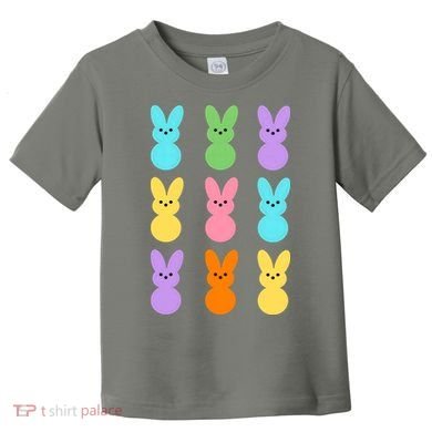 Colorful Easter Bunny Holiday Toddler T-Shirt
