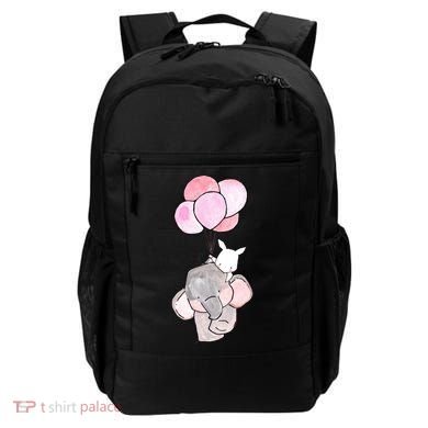 Cute Elephant Balloons Birthday Gift Backpack