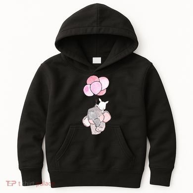 Cute Elephant Balloons Birthday Gift Kids Hoodie