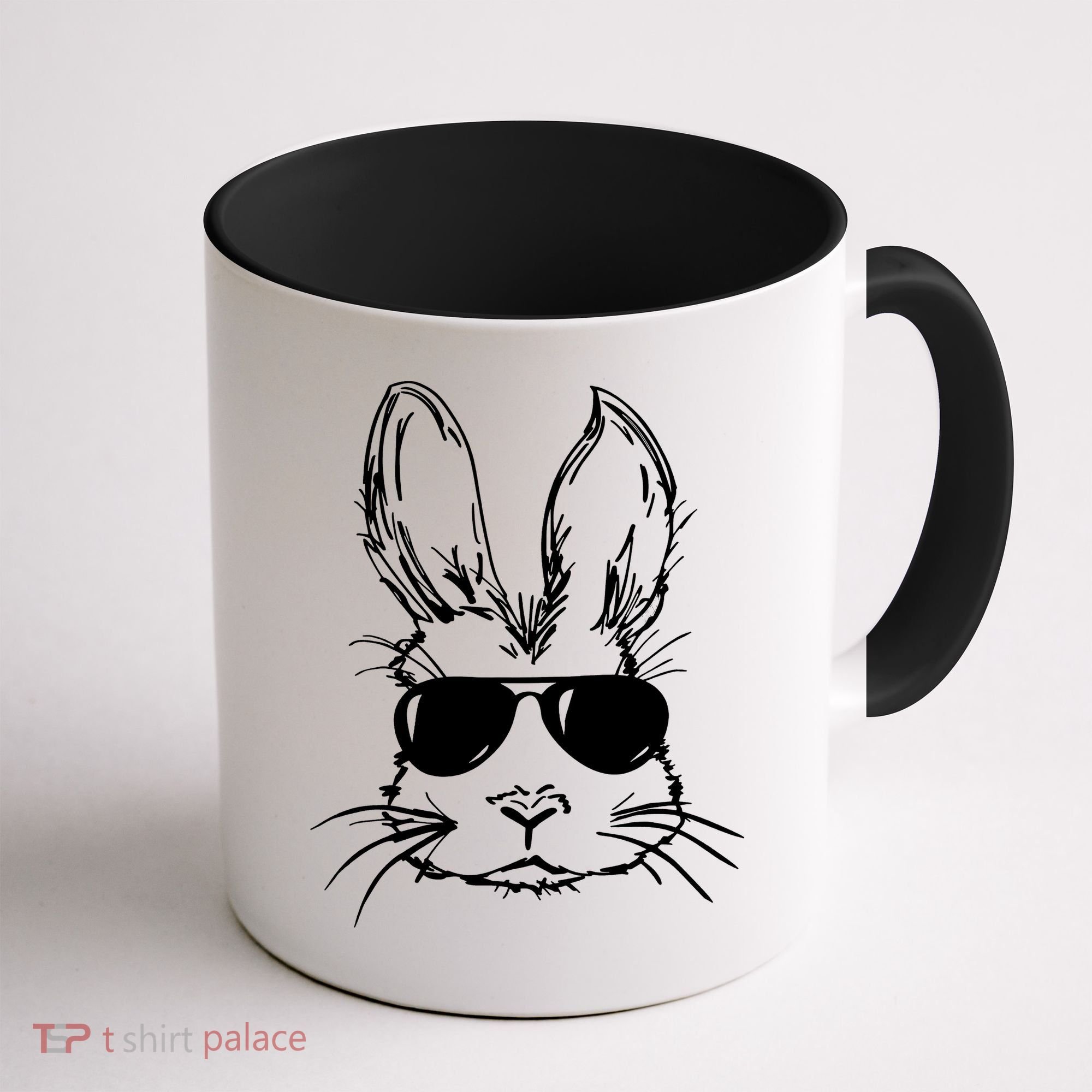 Cool Easter Bunny Sunglass Coffee Mug