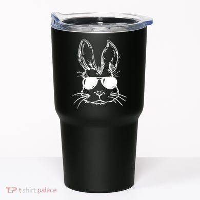 Cool Easter Bunny Sunglass Tumbler