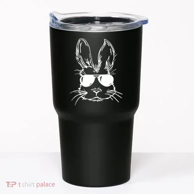 Cool Easter Bunny Sunglass Tumbler