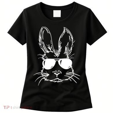 Cool Easter Bunny Sunglass Women's T-Shirt