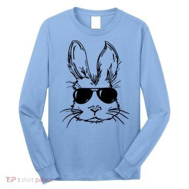Cool Easter Bunny Sunglass Long Sleeve Shirt
