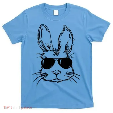 Cool Easter Bunny Sunglass T-Shirt