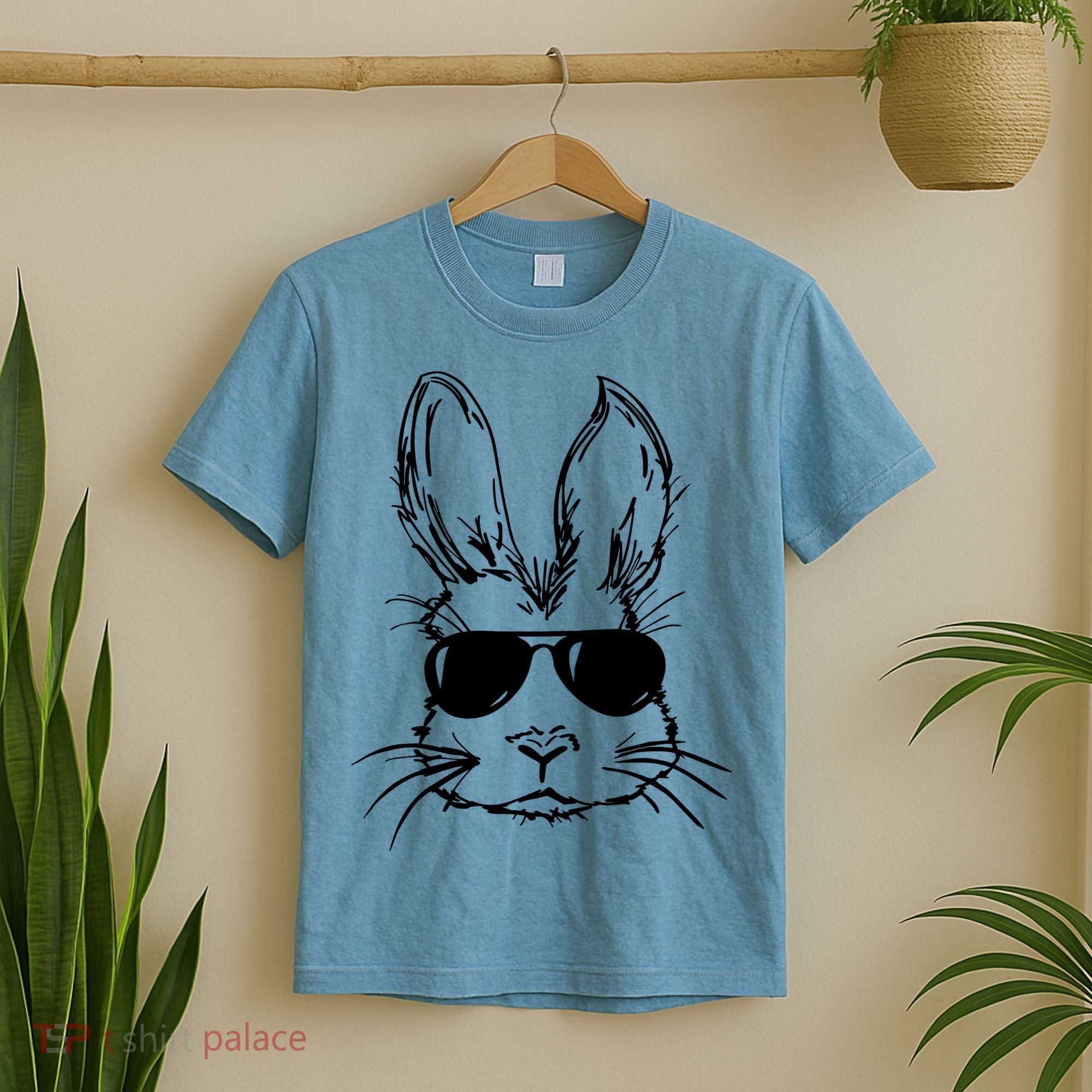 Cool Easter Bunny Sunglass T-Shirt