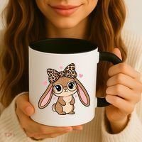 Cute Easter Bunny Coffee Mug thumb 3