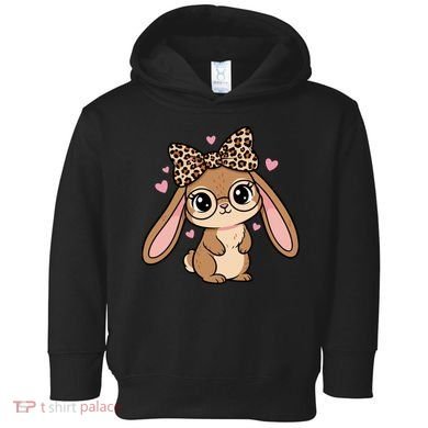 Cute Easter Bunny Toddler Hoodie
