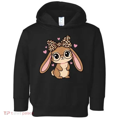 Cute Easter Bunny Toddler Hoodie