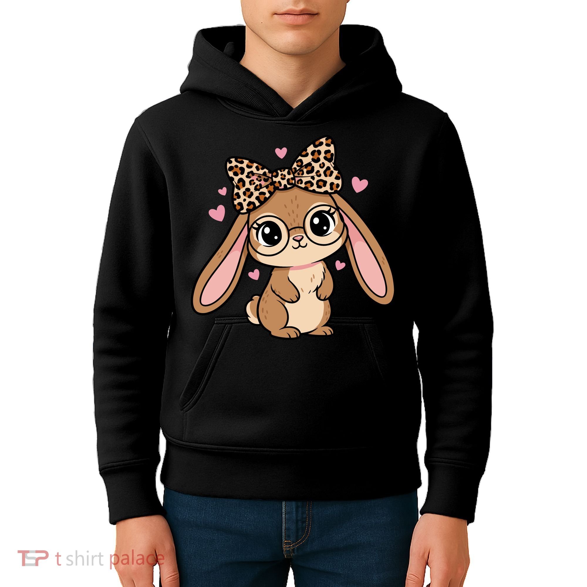 Cute Easter Bunny Kids Hoodie