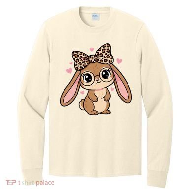Cute Easter Bunny Long Sleeve Shirt
