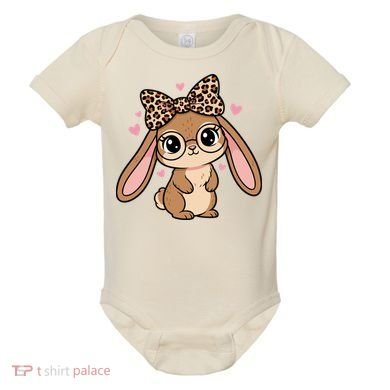 Cute Easter Bunny Baby Bodysuit