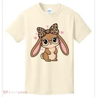 Cute Easter Bunny Kids T-Shirt thumb 0