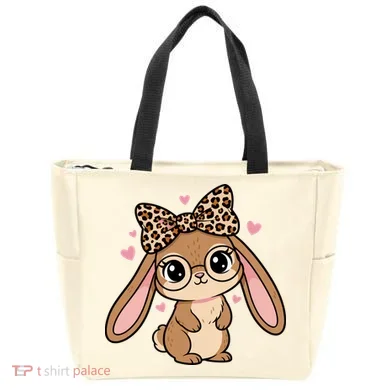 Cute Easter Bunny Tote Bag
