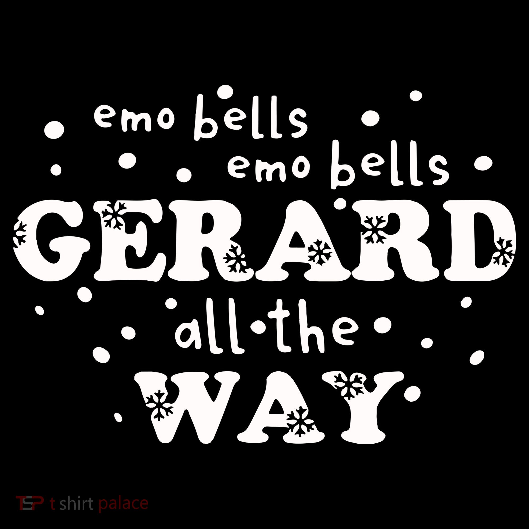 Christmas Emo Bells Emo Bells Gerard All The Way Apron