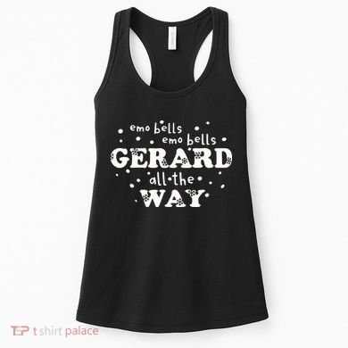 Christmas Emo Bells Emo Bells Gerard All The Way Women's Tank Top
