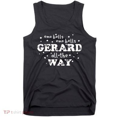 Christmas Emo Bells Emo Bells Gerard All The Way Tank Top