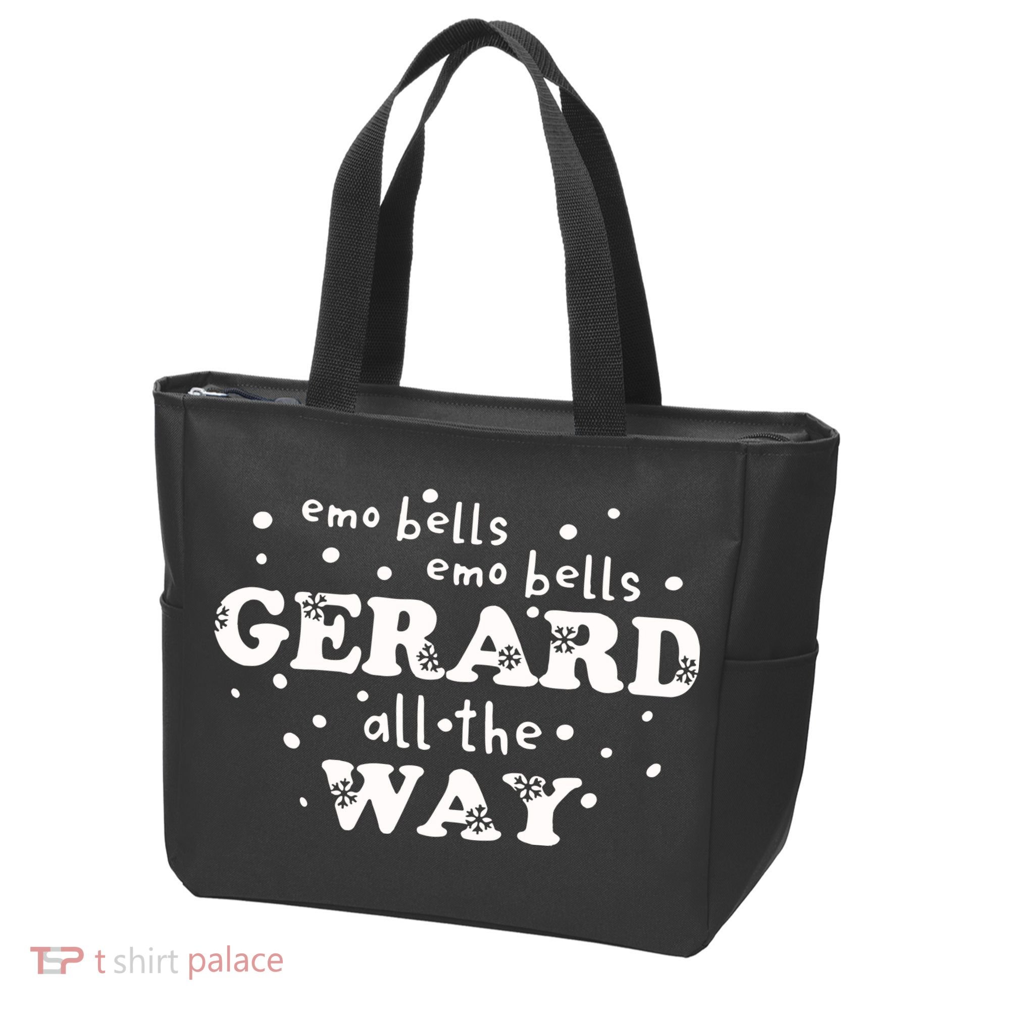 Christmas Emo Bells Emo Bells Gerard All The Way Tote Bag