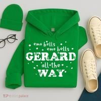 Christmas Emo Bells Emo Bells Gerard All The Way Hoodie thumb 4