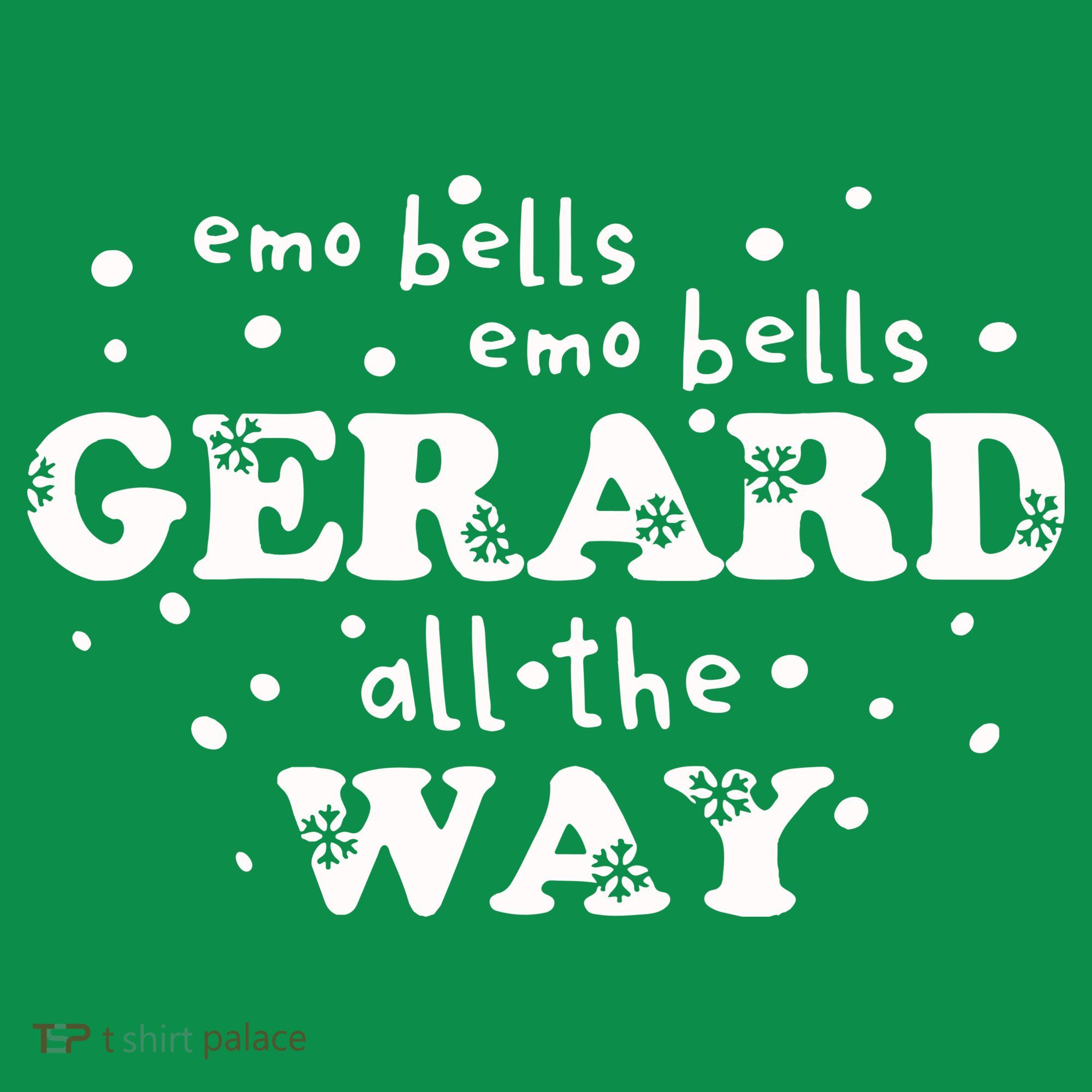 Christmas Emo Bells Emo Bells Gerard All The Way Hoodie