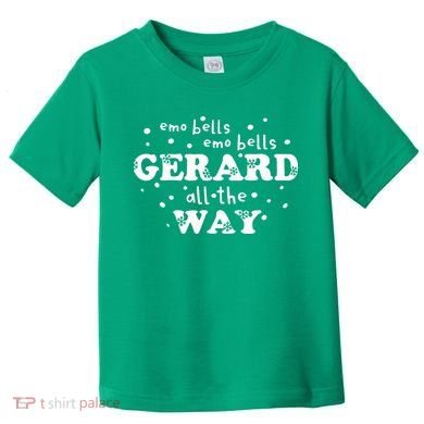 Christmas Emo Bells Emo Bells Gerard All The Way Toddler T-Shirt