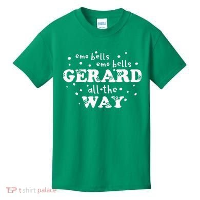 Christmas Emo Bells Emo Bells Gerard All The Way Kids T-Shirt