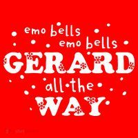 Christmas Emo Bells Emo Bells Gerard All The Way Santa Hat thumb 1