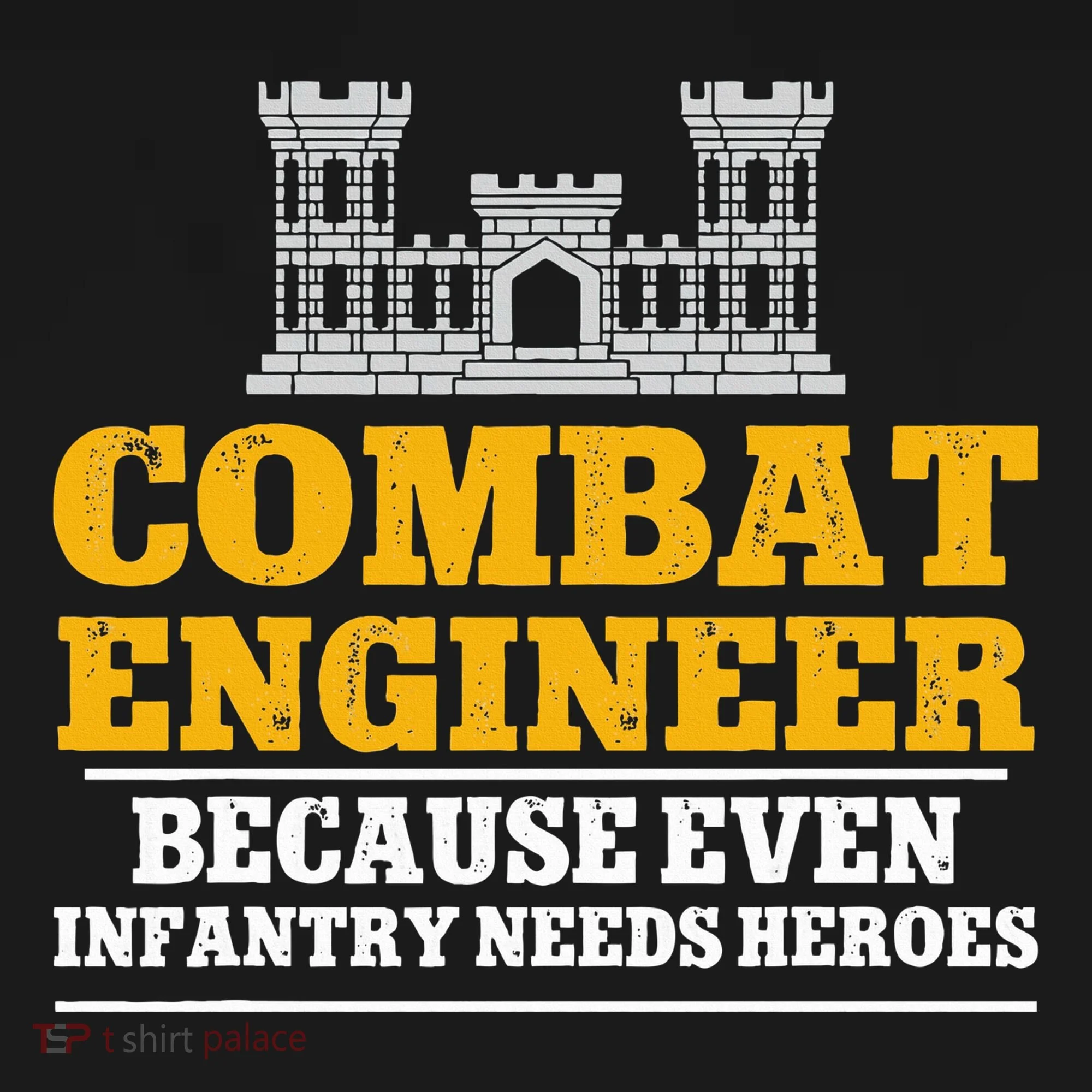 Combat Engineer Because Even Infantry Needs Heroes Toddler Hoodie