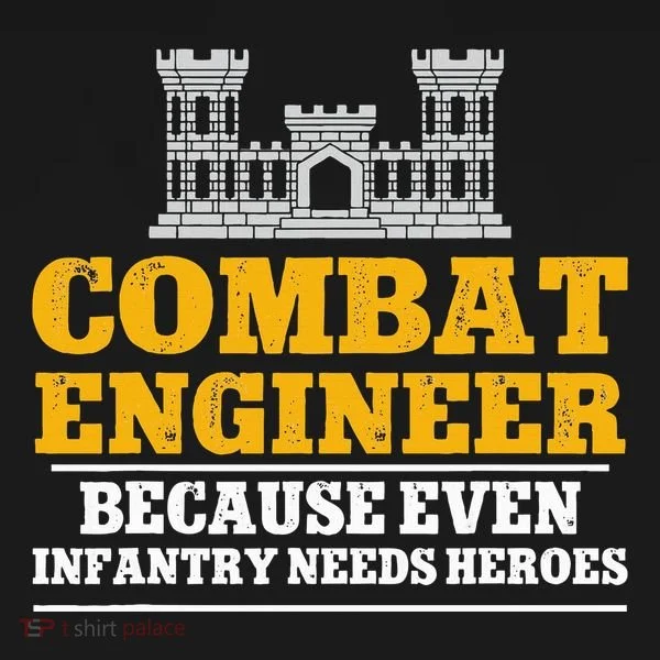 Combat Engineer Because Even Infantry Needs Heroes Toddler Hoodie