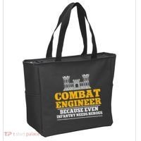 Combat Engineer Because Even Infantry Needs Heroes Tote Bag thumb 2