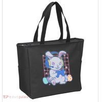 Cute Easter Bunny Rabbit Gamer Tote Bag thumb 2