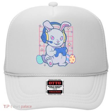 Cute Easter Bunny Rabbit Gamer Hat