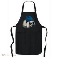 Cute Easter Cool Blue Bunny Rabbit Apron thumb 0