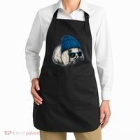Cute Easter Cool Blue Bunny Rabbit Apron thumb 2