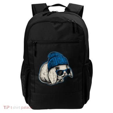 Cute Easter Cool Blue Bunny Rabbit Backpack