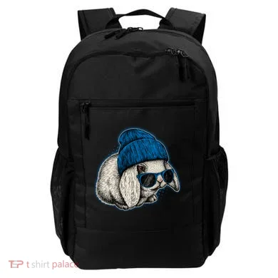 Cute Easter Cool Blue Bunny Rabbit Backpack
