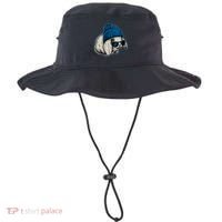 Cute Easter Cool Blue Bunny Rabbit Bucket Hat thumb 0