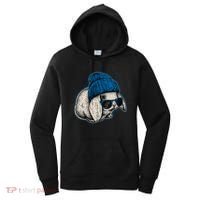 Cute Easter Cool Blue Bunny Rabbit Women's Hoodie thumb 0