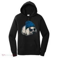 Cute Easter Cool Blue Bunny Rabbit Women's Hoodie thumb 0