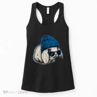 Cute Easter Cool Blue Bunny Rabbit Women's Tank Top thumb 0