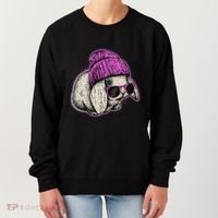 Cute Easter Cool Pink Bunny Rabbit Women's Sweatshirt thumb 0