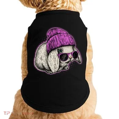 Cute Easter Cool Pink Bunny Rabbit Doggie Tank