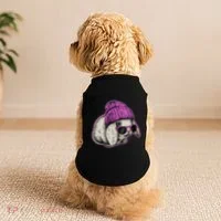 Cute Easter Cool Pink Bunny Rabbit Doggie Tank thumb 2
