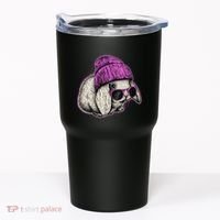 Cute Easter Cool Pink Bunny Rabbit Tumbler thumb 0